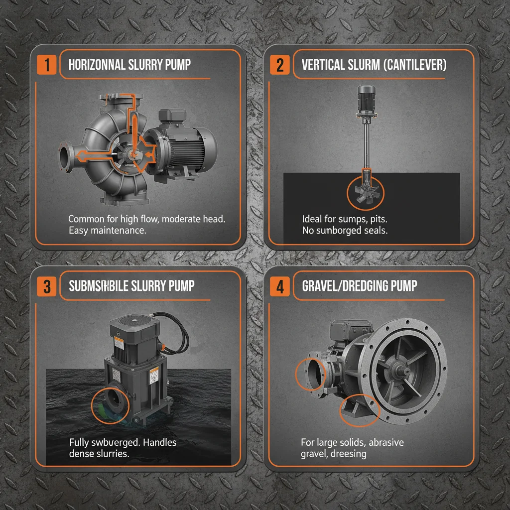 Comprehensive Guide to Slurry Pump Types for Efficient Material Handling