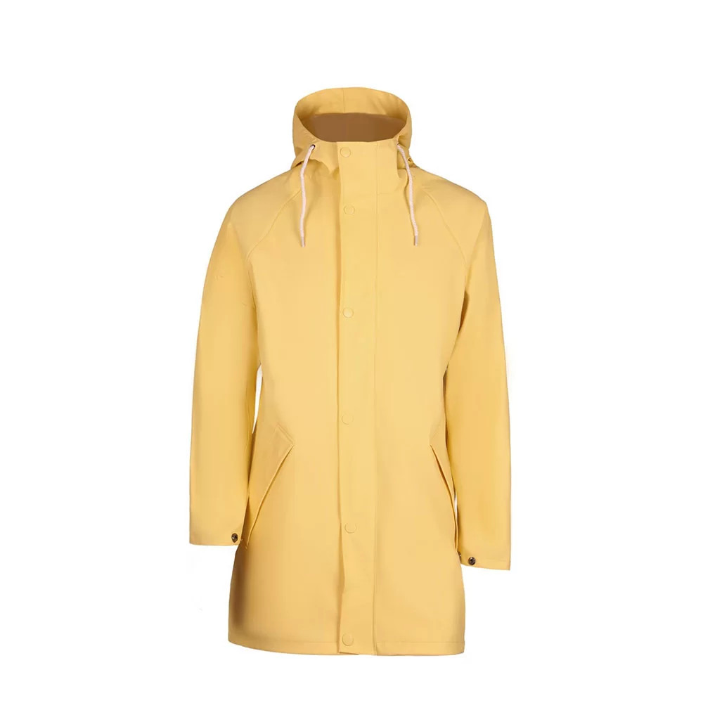 Jacket Báistí PU na bhFear Buí Clasaiceach