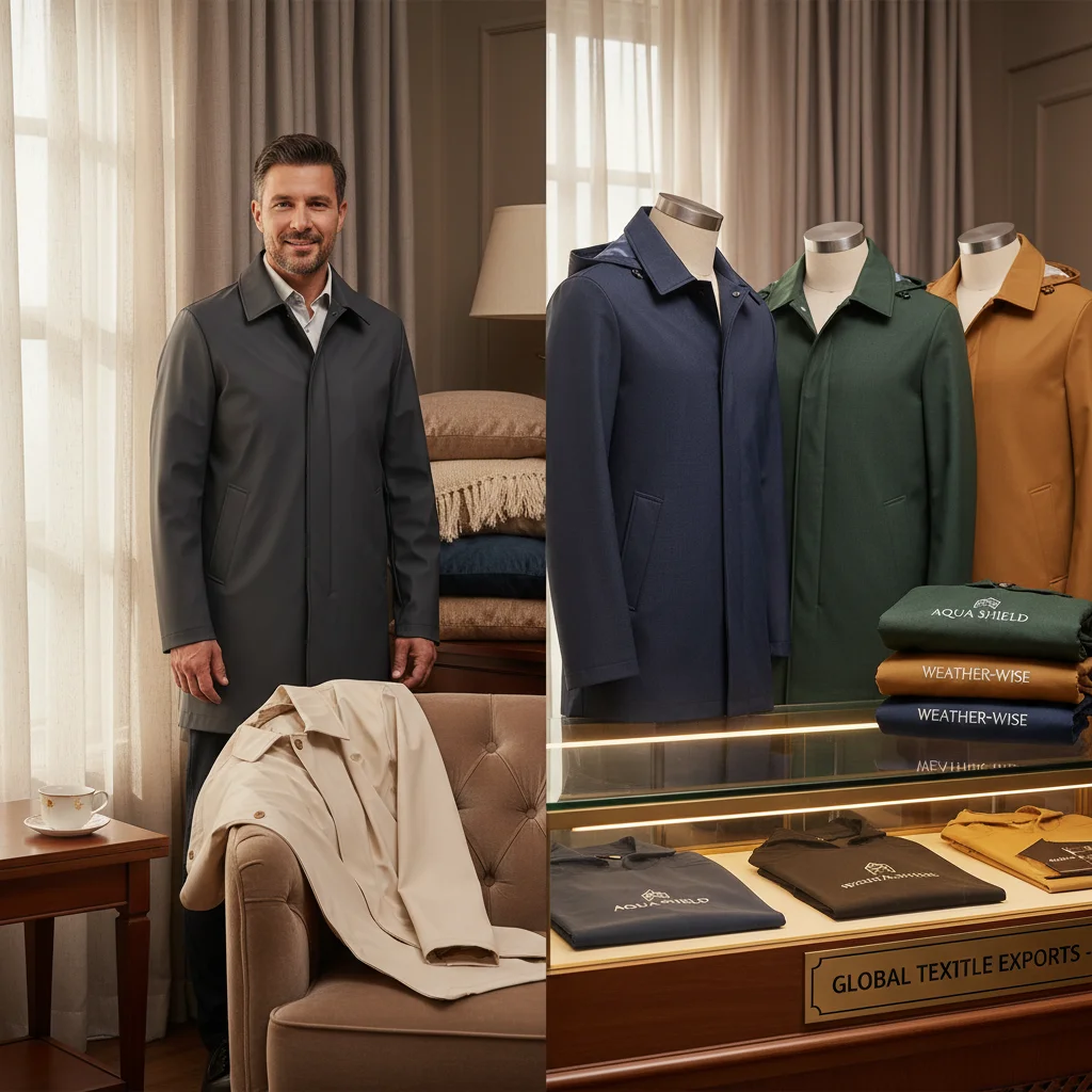 Professional Men Rain Coat Exporter for Global Waterproof Apparel