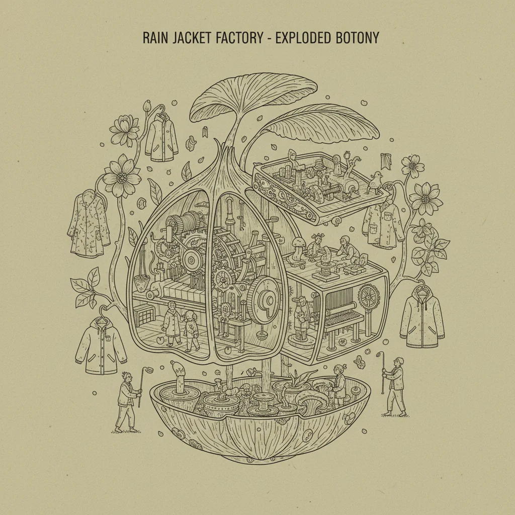 Oibríochtaí Monarcha Jacket Báistí a bharrfheabhsú le haghaidh Cáilíochta agus Éifeachtúlachta