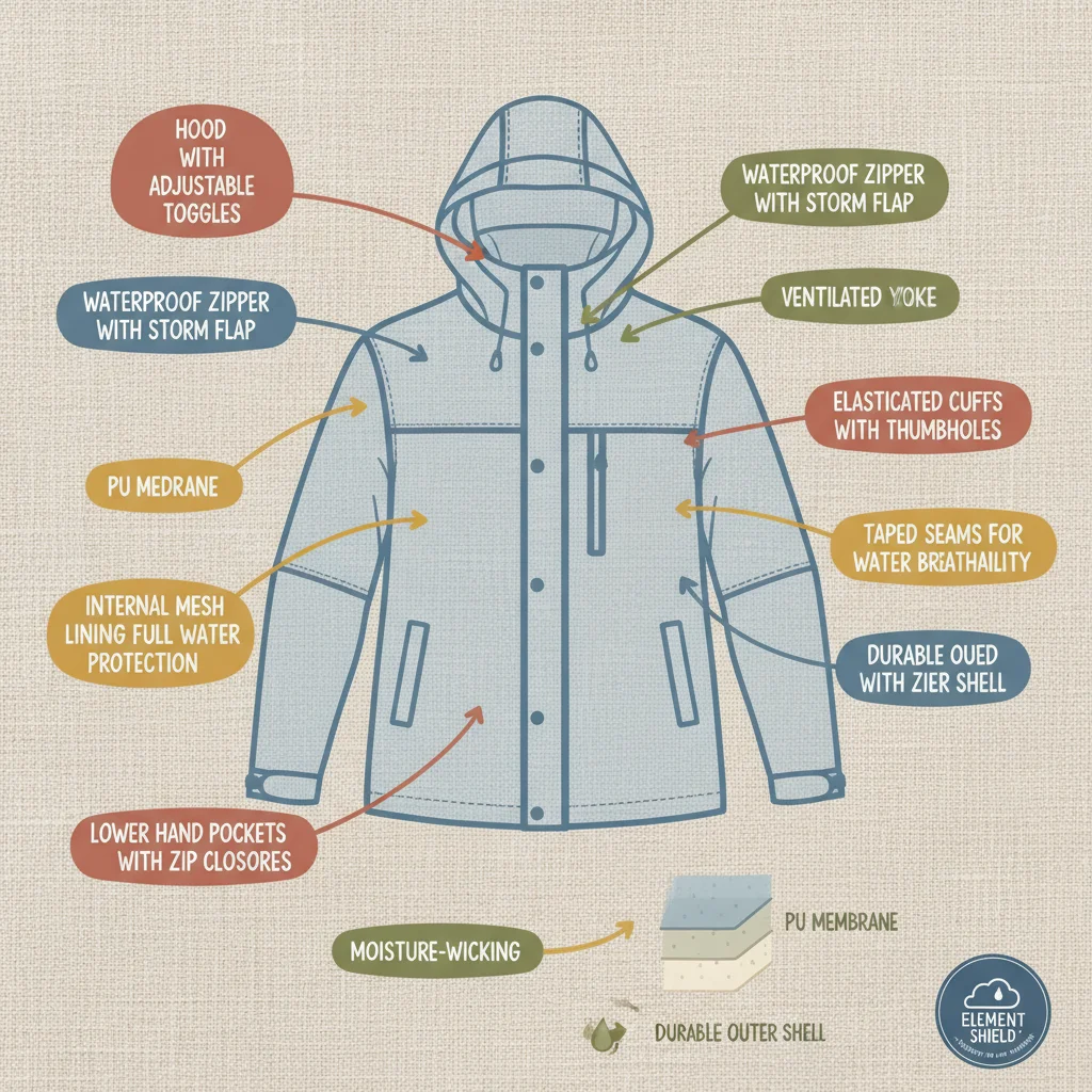 The Essential Guide to PU Rain Jackets for Reliable Weather Protection