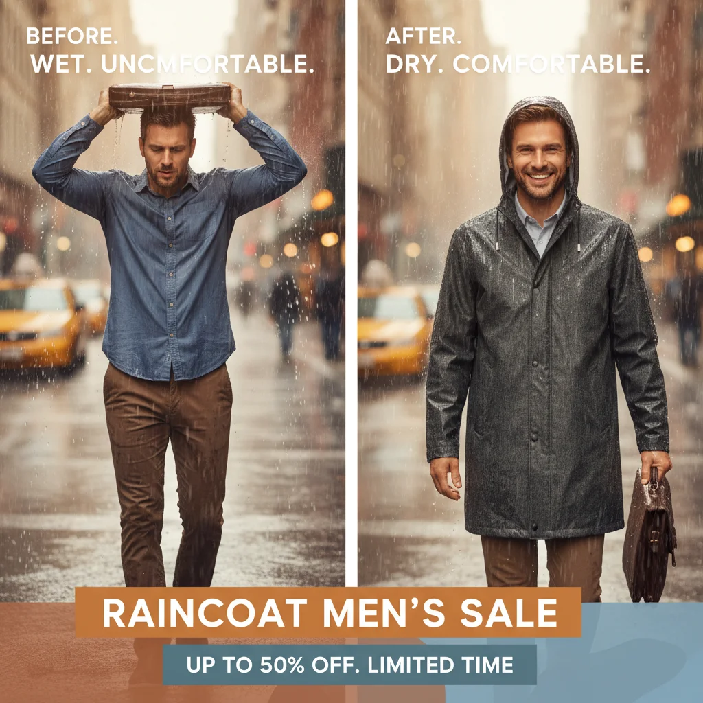 Find The Best Rain Coat Mens Sale For Ultimate Weather Protection
