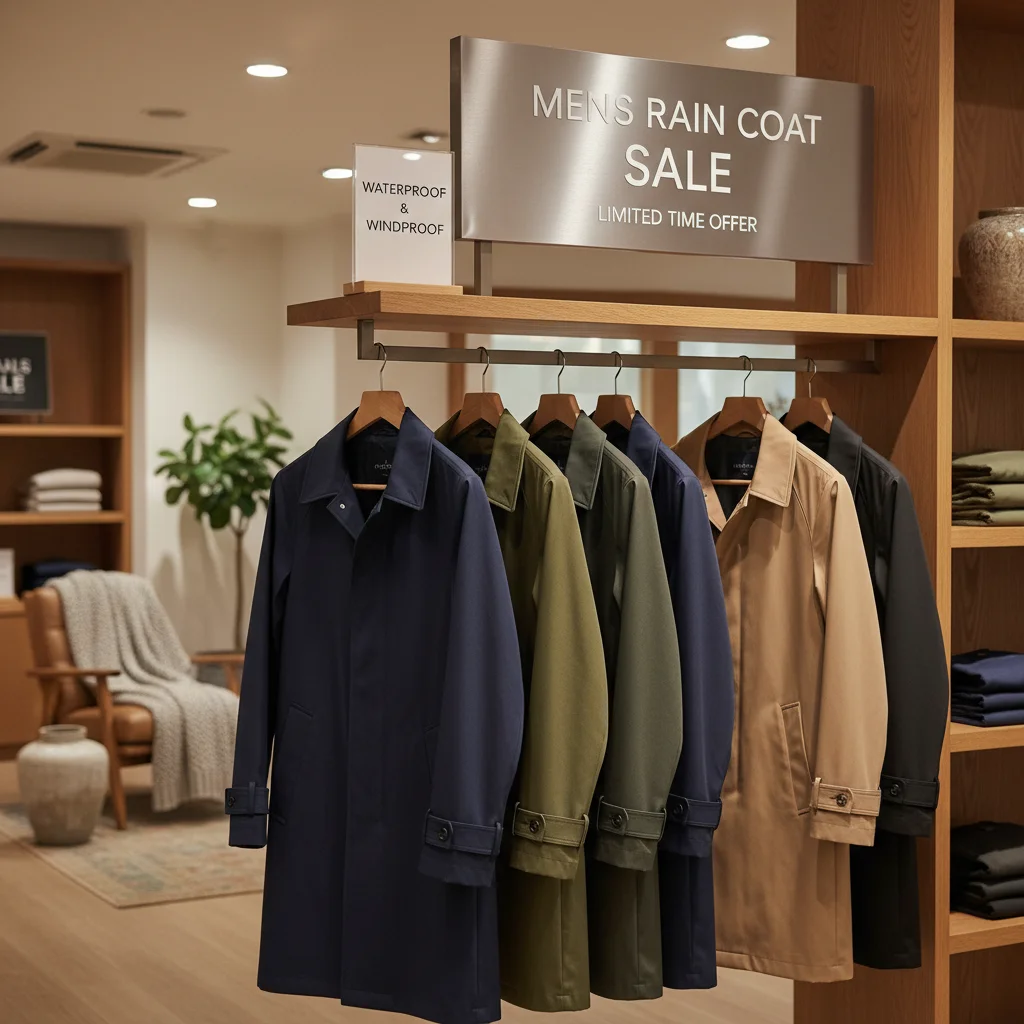 Discover Premium Mens Rain Coat Sale For Ultimate Weather Protection