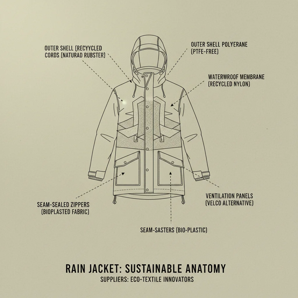 Treoir do Sholáthraithe Jacket Báistí