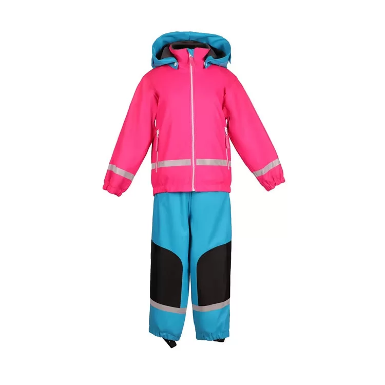 Suit Báistí PU Leanaí Rose agus Gorm le Glún Neartú