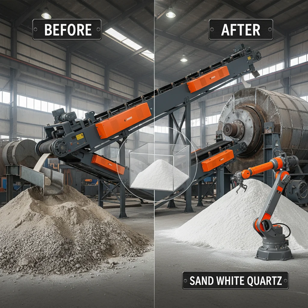 Industrial Uses and Benefits of High Purity sand white quartz