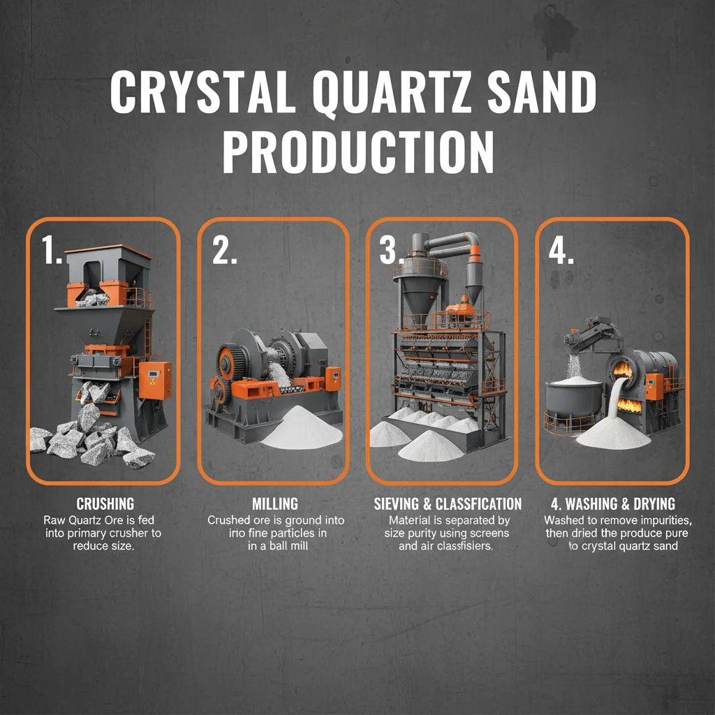 The Indispensable Role of Crystal Quartz Sand in Modern Construction