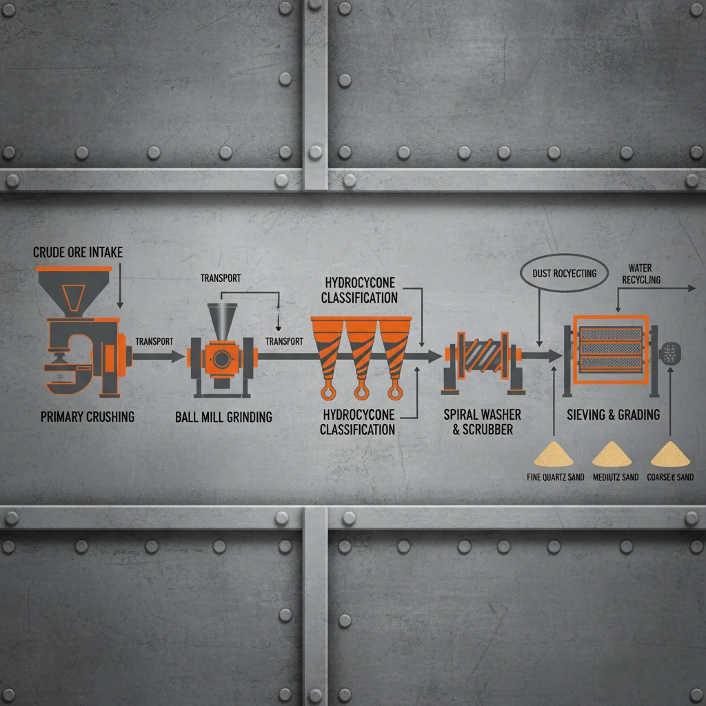 Premium Quartz Sand for Global Industries