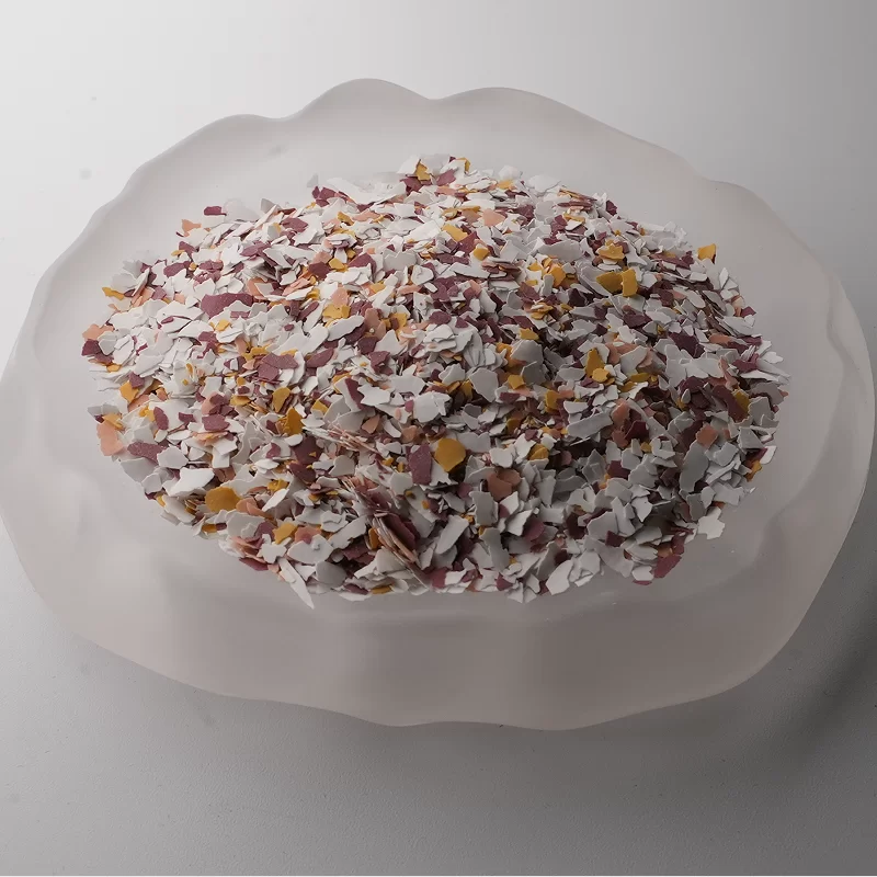 장식 바닥 시스템에 에폭시 플레이크 사용의 이점