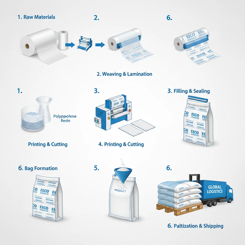 Exploring the Versatility of Laminated Woven Polypropylene Bags for Global Industries
