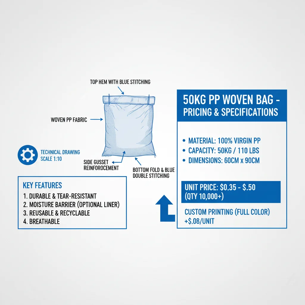 Understanding PP Woven Bags 50kg Price for Efficient Global Logistics