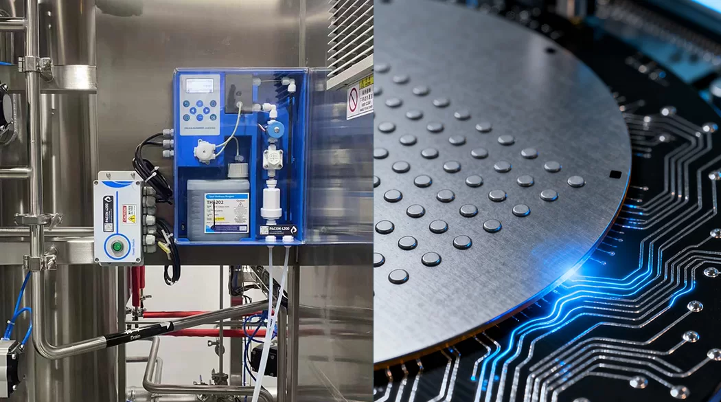 PACON 4200 Online Hardness Analyzer Application In The Semiconductor Industry