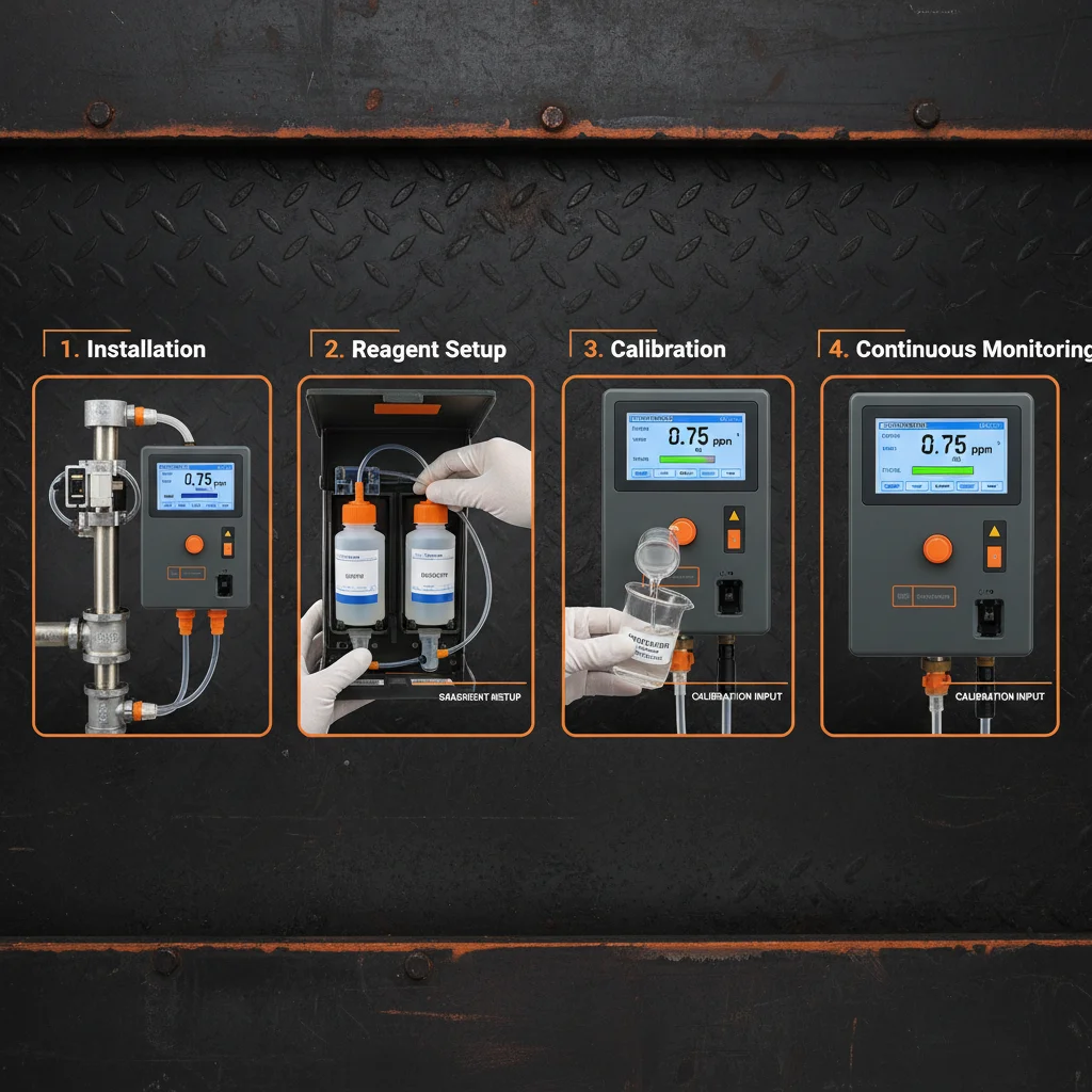 Efficient Water Monitoring with Online Total Chlorine Analyser