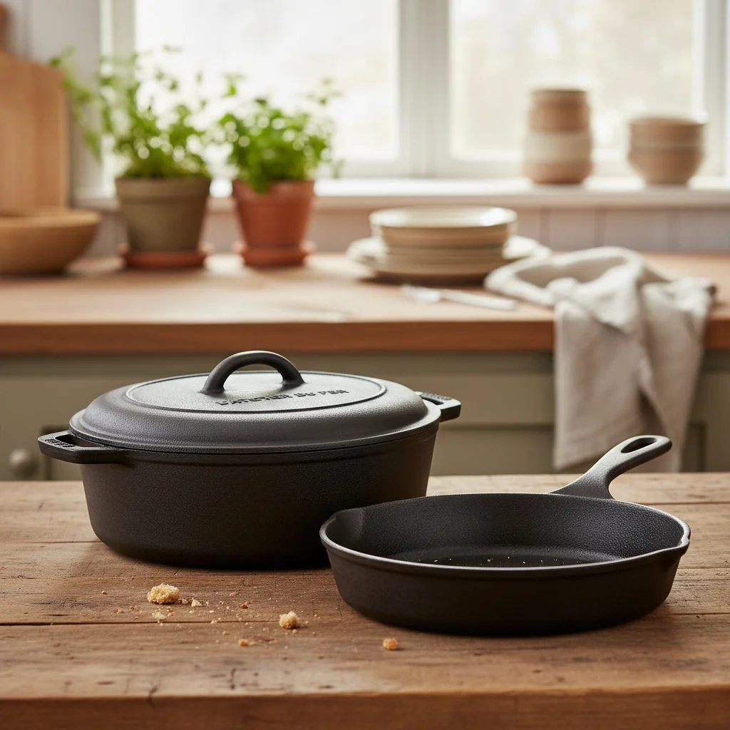 Exploring the Enduring Appeal of Cast Iron Cookware Used for Modern Kitchens
