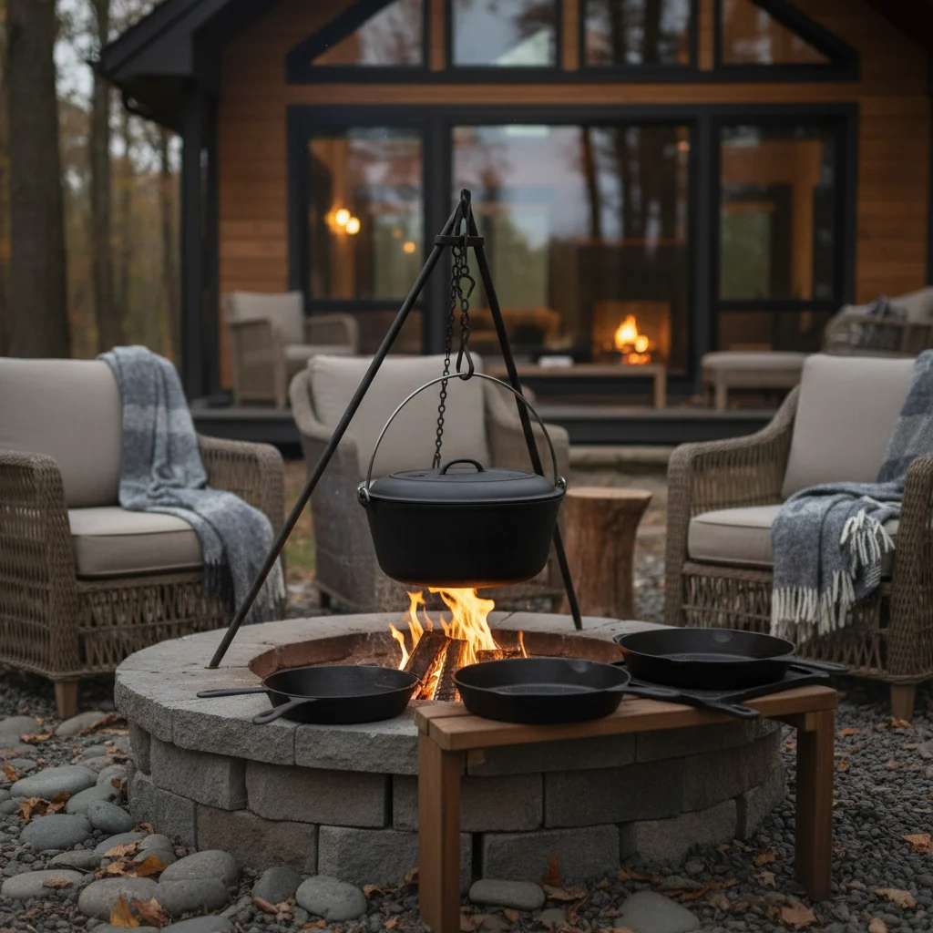 The Enduring Appeal of Cast Iron for Campfire Cooking and Outdoor Adventures