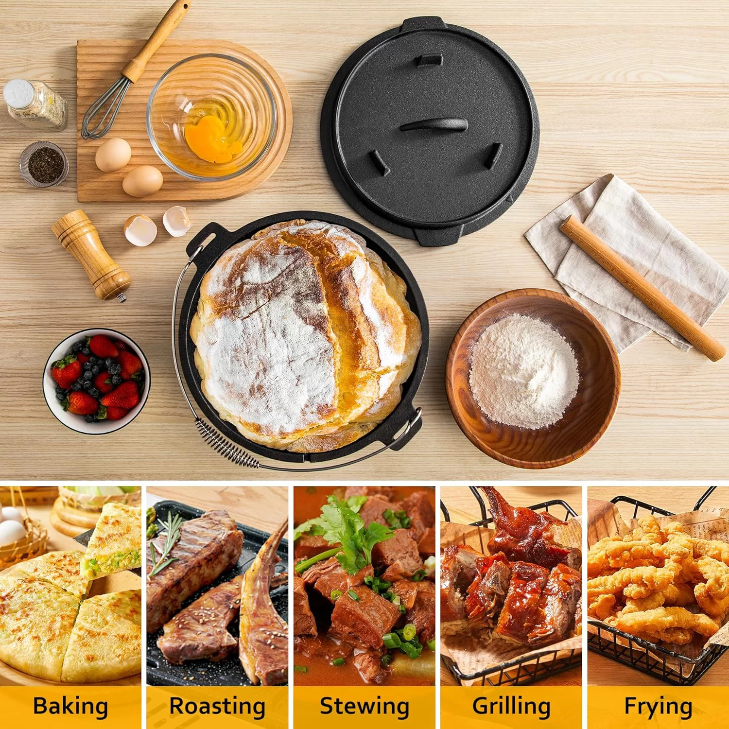 Global Leading Pre-Seasoned Cast Iron Cookware Trends Debut at the Chicago Household Goods Show Exporter