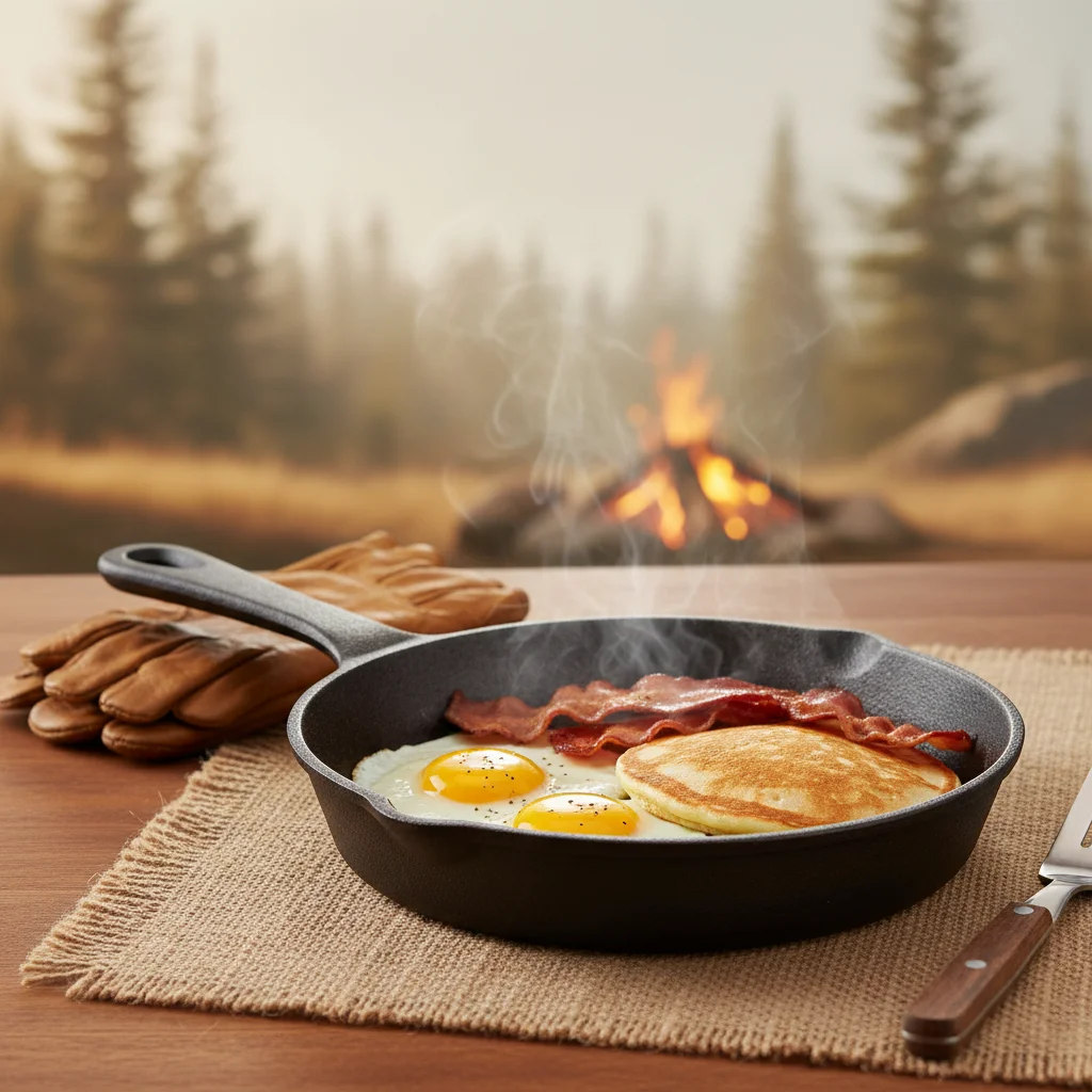 The Enduring Appeal of a Cast Iron Skillet for Camping Adventures