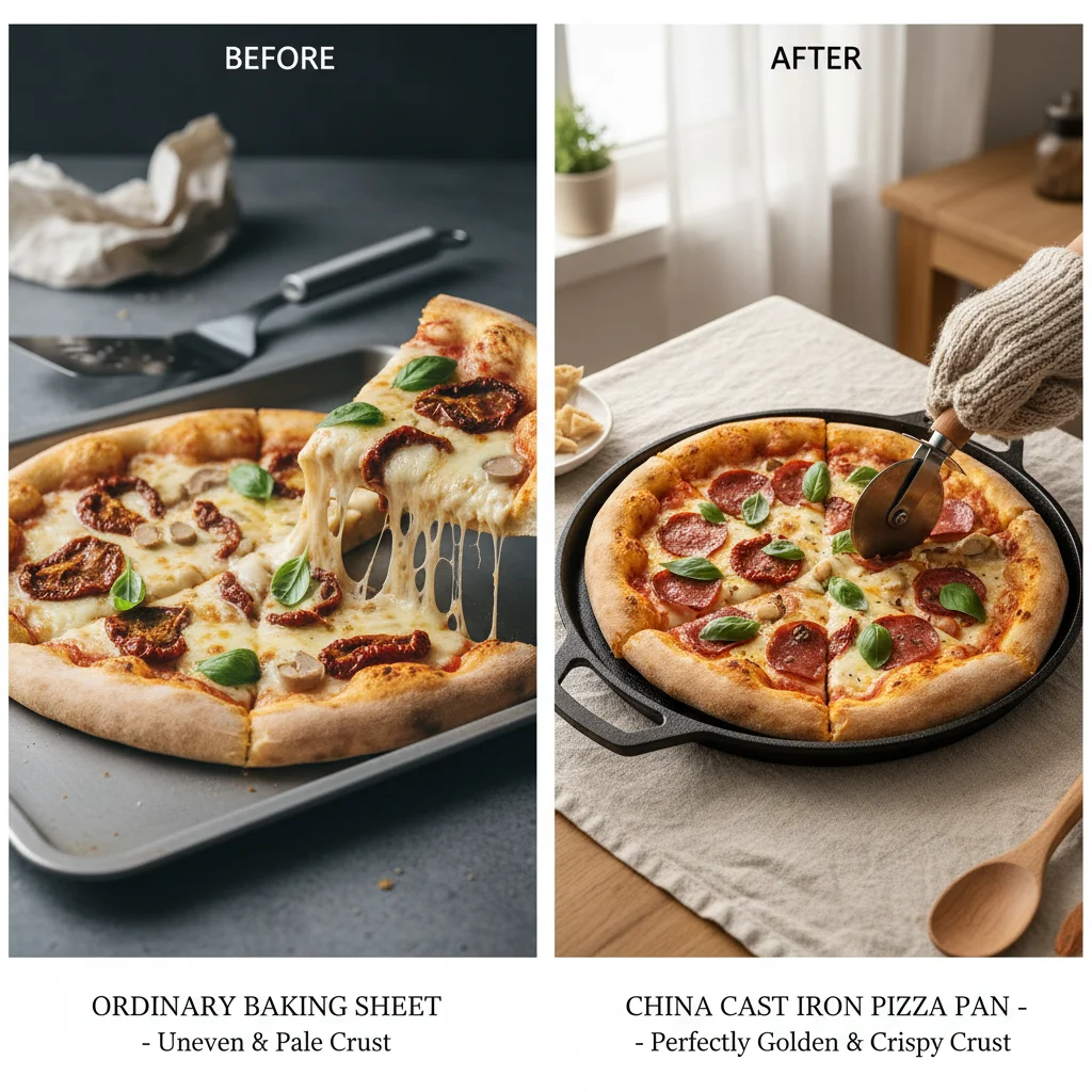 Discover High Quality China Cast Iron Pizza Pan from JSY Cast Iron