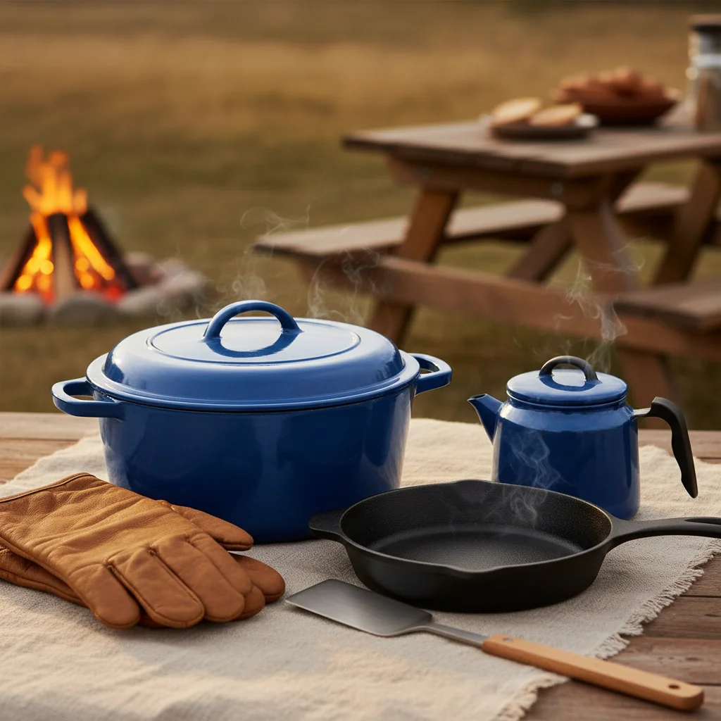 Exploring the Legacy and Benefits of a Cast Iron Campfire Set