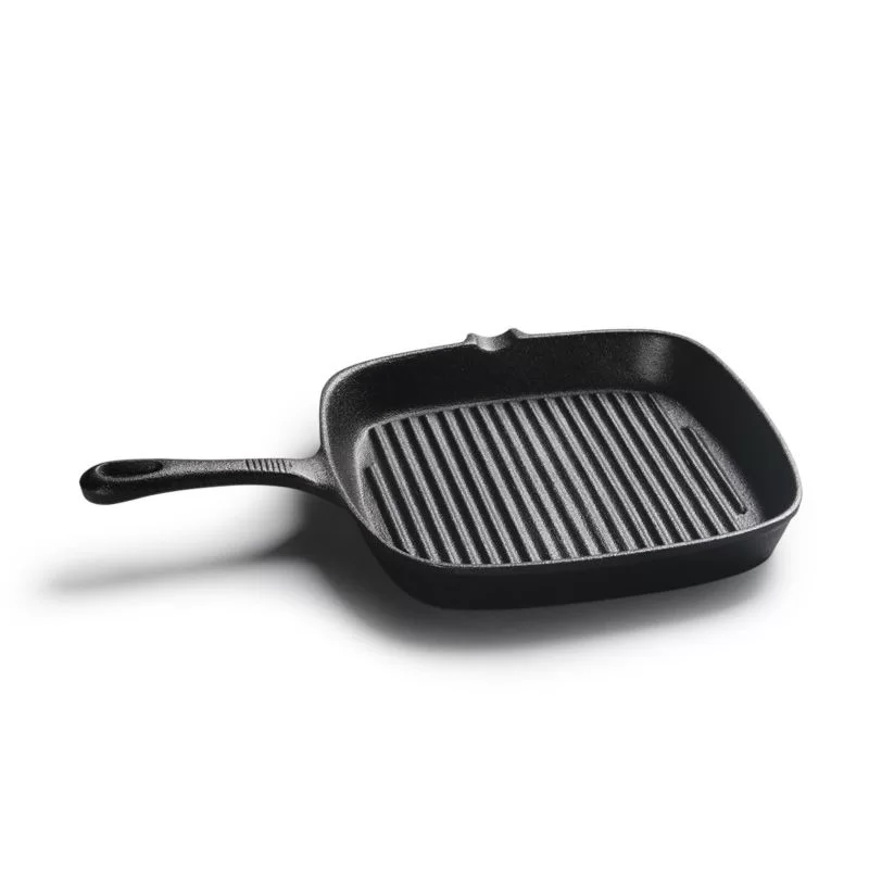 cooks essentials cast iron grill pan