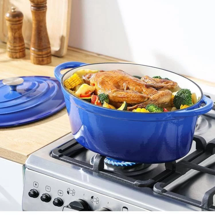 eNavnl cast iron casserole
