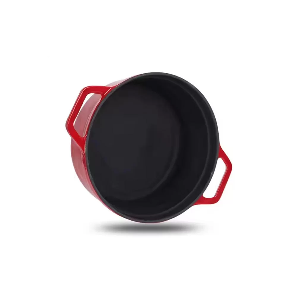 10 qt eTênled cast iron dutch oven