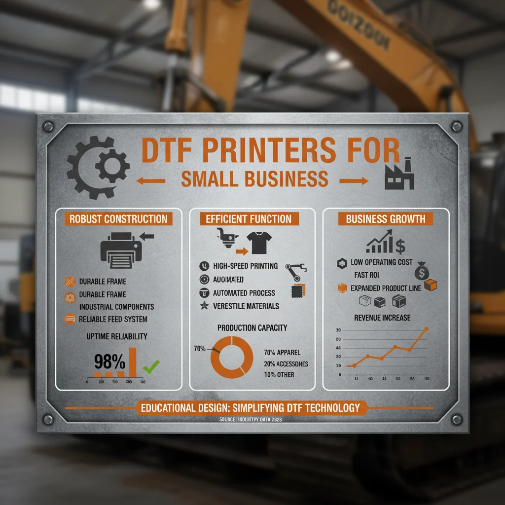 DTF Printers for Small Business Revolutionizing Custom Apparel and Merchandise