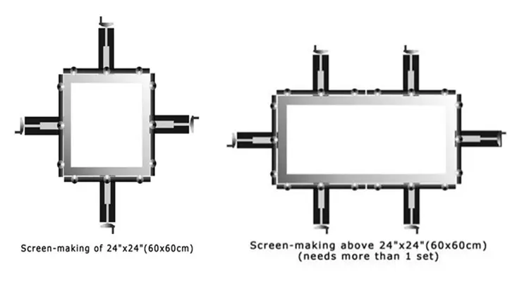 tamaño de estiramiento