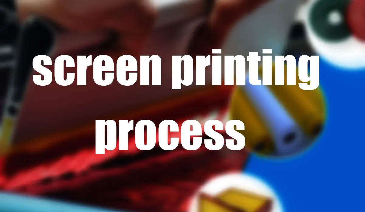 Процесс трафаретной печати