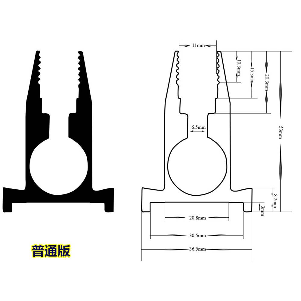 Mango de escurridor de aluminio para maquinaria ļ¼ˆEdición generalļ¼‰