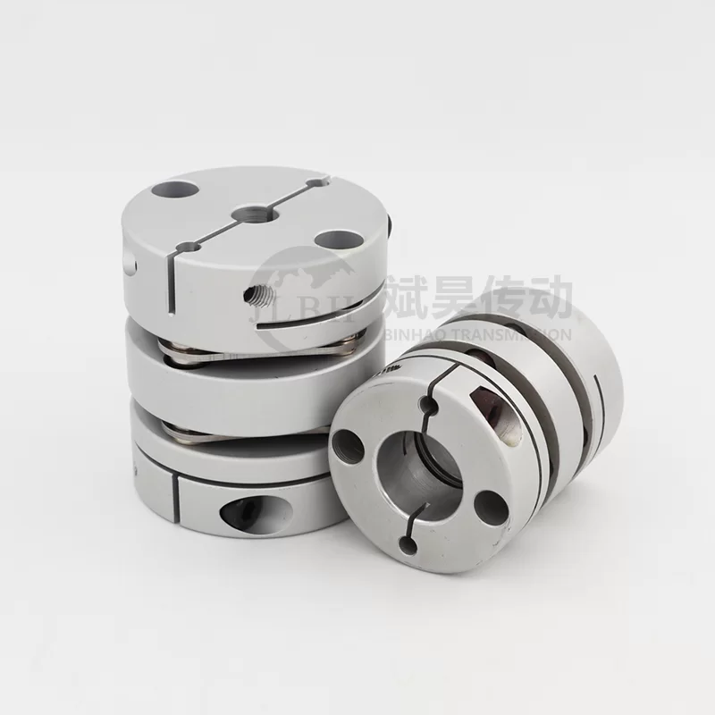 The SDM Aluminum Alloy Double Diaphragm Clamp Coupling For Servo Motor Encoders
