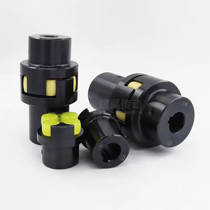 ML(LM) Plum Blossom Shaft Coupling Keyway Spider Jaw Coupler