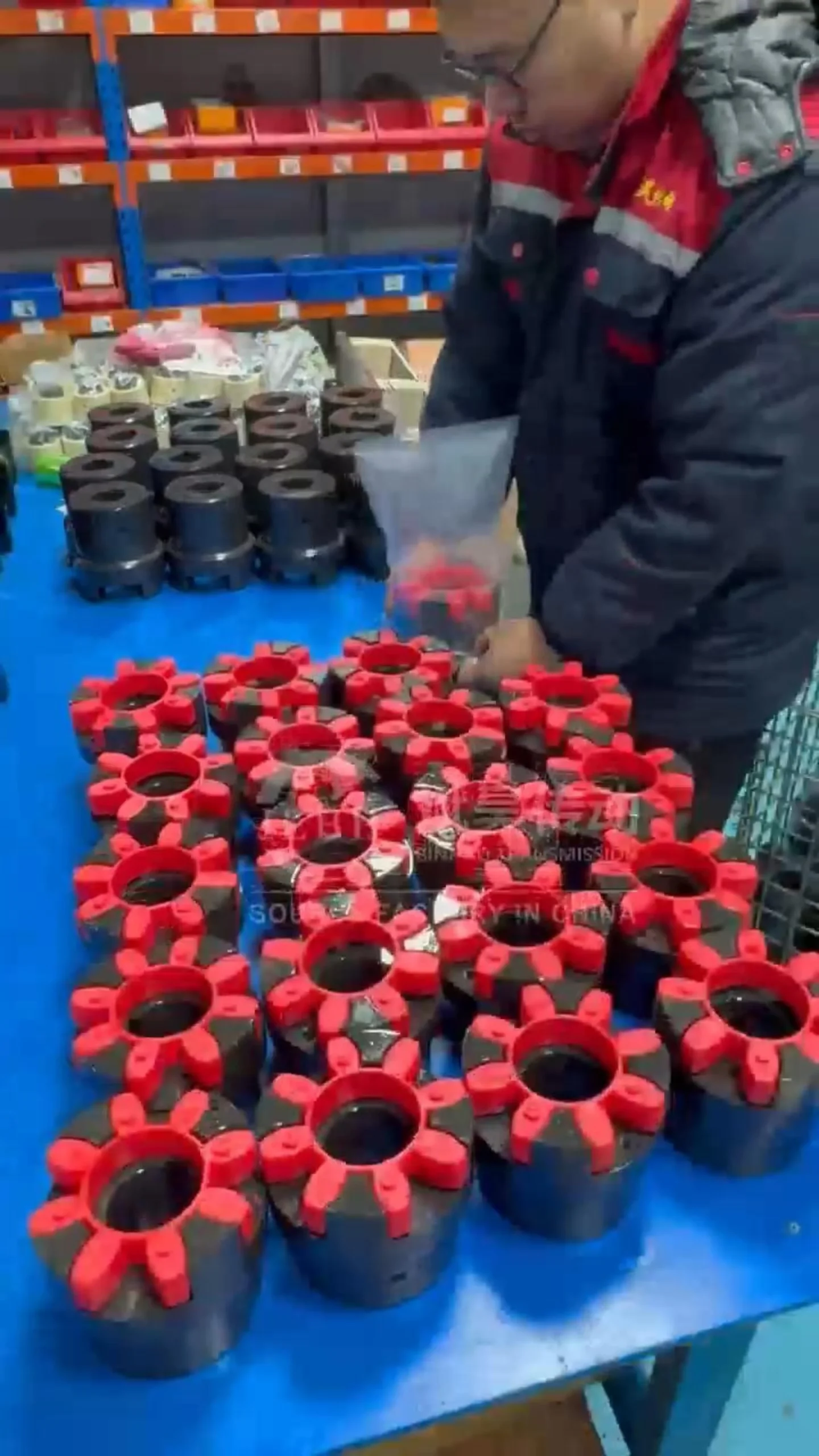 XL Star shaped elastic coupling