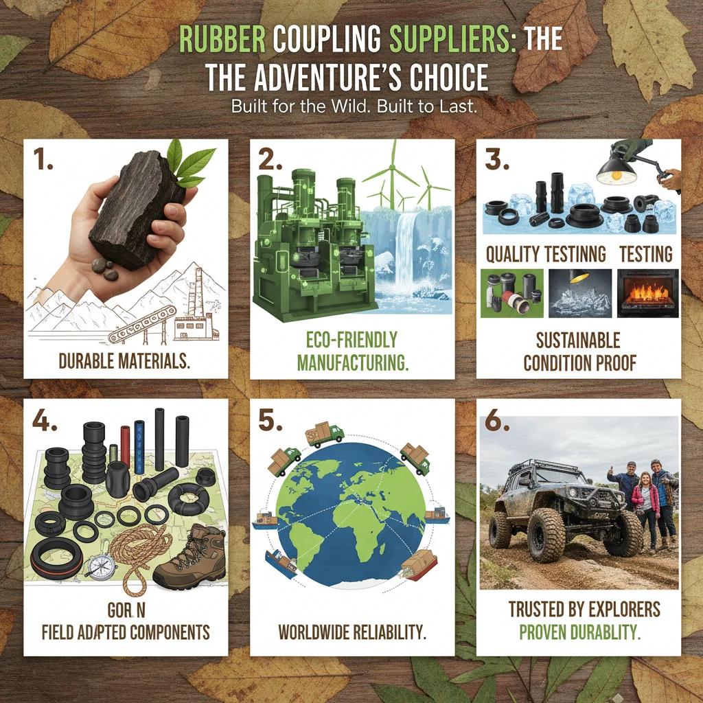 Find Reliable Rubber Coupling Suppliers for Industrial Power Transmission