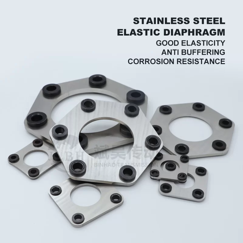 L’accouplement à disque à membrane DJM est utilisé pour la rotation à grande vitesse des servomoteurs et des moteurs pas à pas