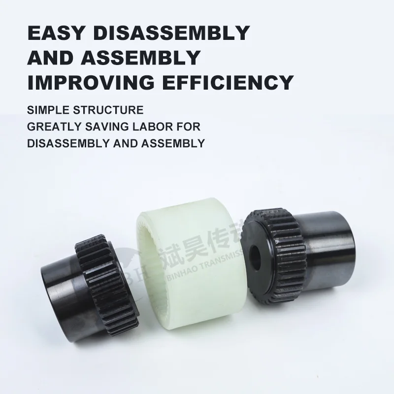 يتم استخدام وصلة التوصيل المصنوعة من النايلون NL Gear لمضخات المياه والمراوح ومخفضات السرعة