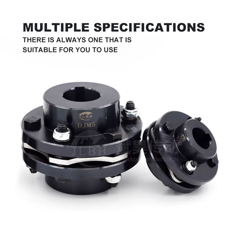 L’accouplement à disque à membrane DJM est utilisé pour la rotation à grande vitesse des servomoteurs et des moteurs pas à pas