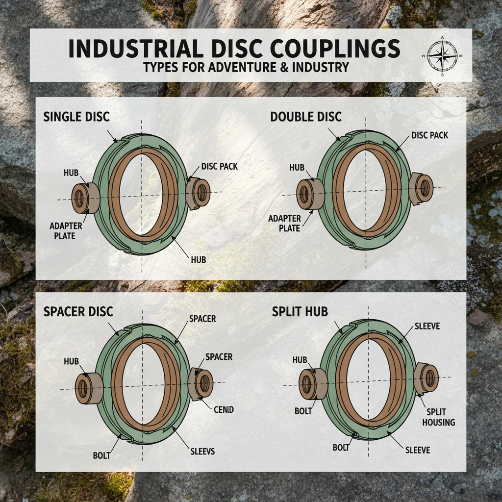 Exploring Diverse Disc Coupling Types for Optimal Power Transmission