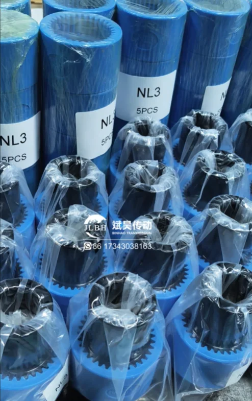 NL قسم دانت والے لچکدار جوڑے