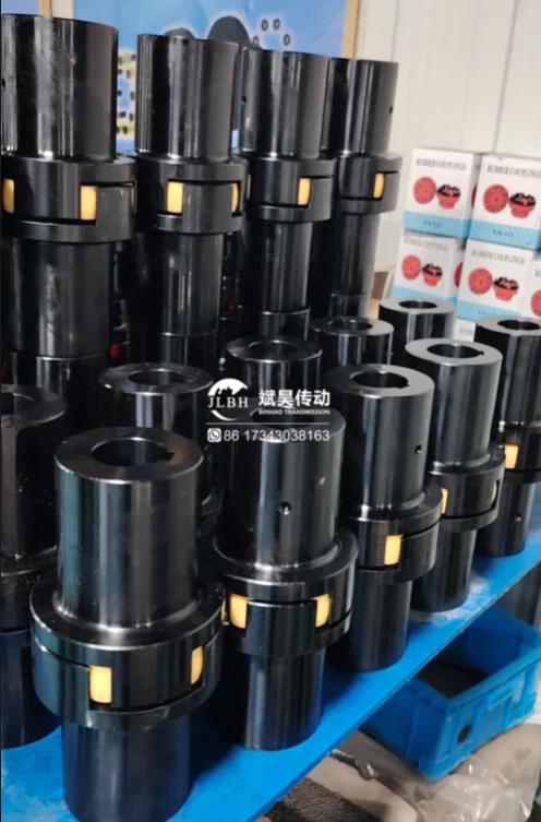 Accouplement élastique en fleur de prunier de type ML