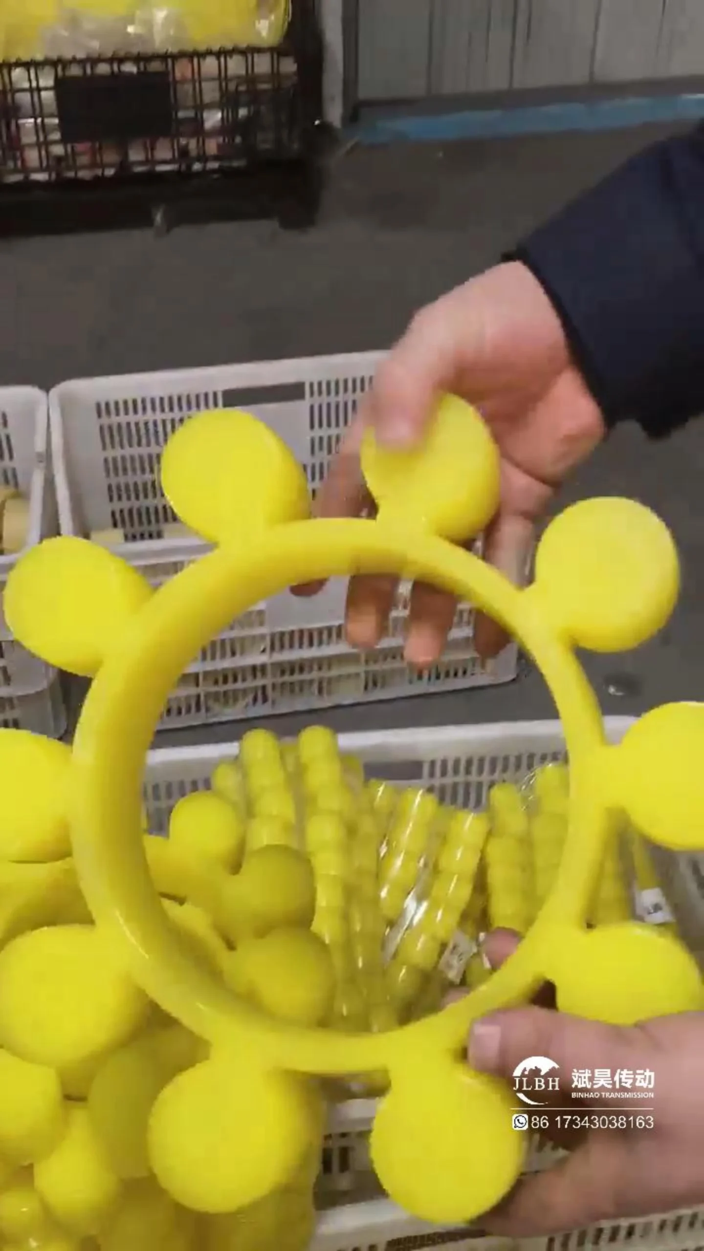 MT Polyurethane corna flore elastico pulvino