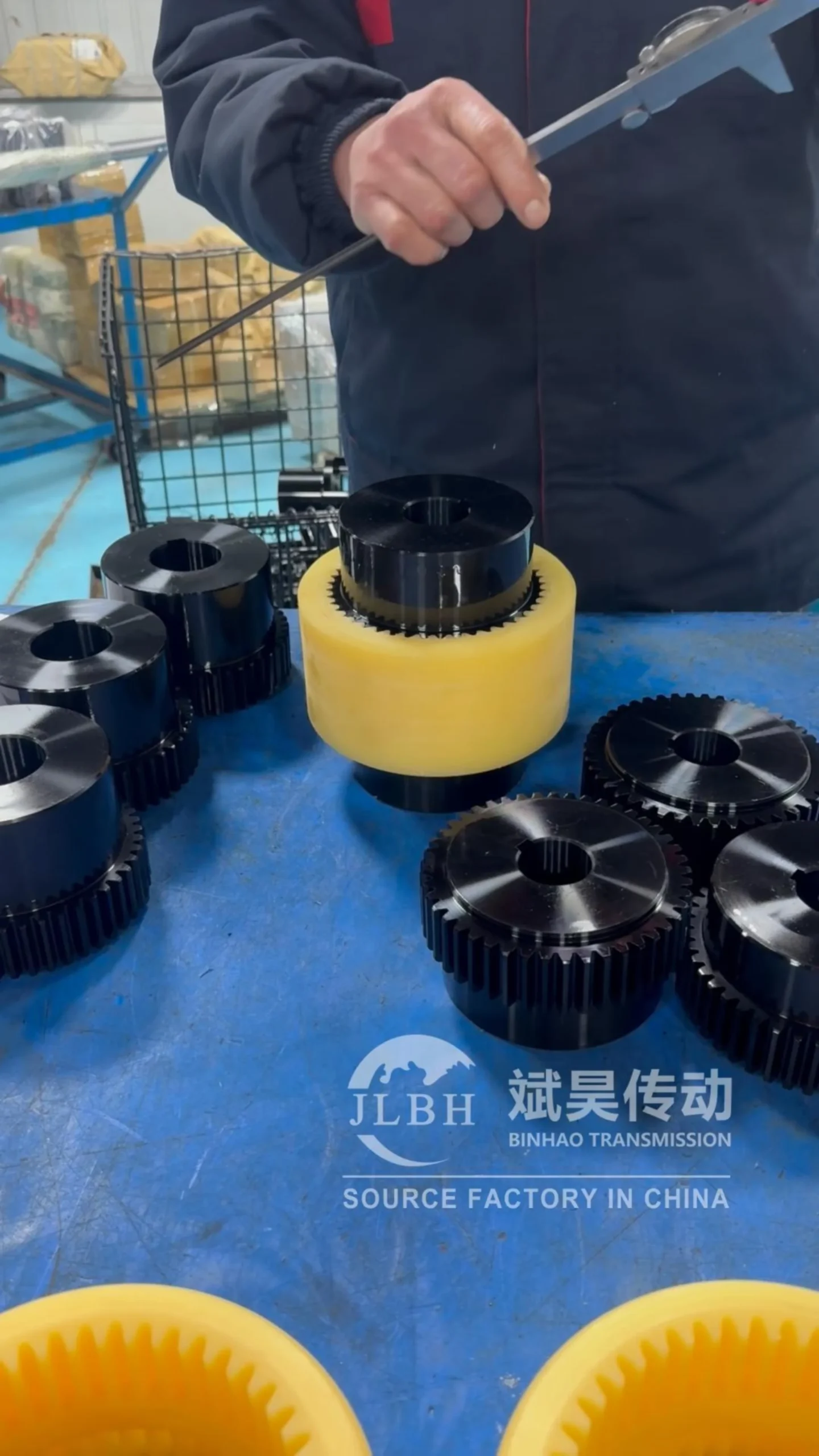 TGL Curved tooth coupling