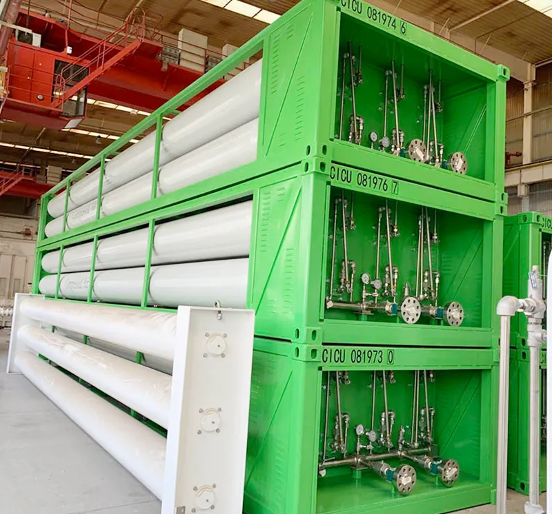 Industrial Gas Tube Skid China Suppliers High Pressure Gas Vessel Factory