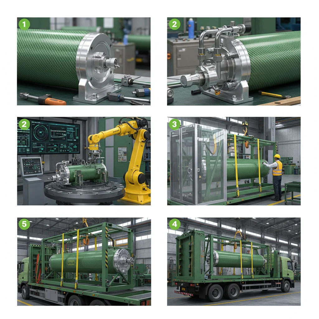 Advanced Lightweight CNG Cylinder for Efficient Energy Storage