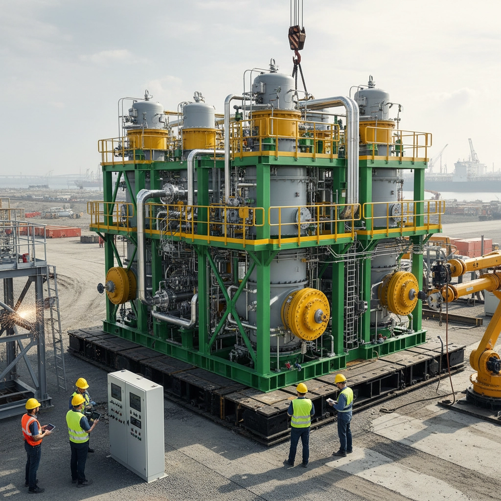 Advanced Gas Compression Separation Systems