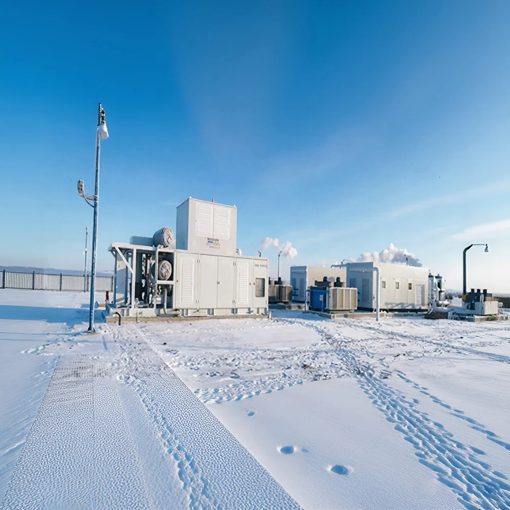 Natural Gas Compression and Pressure Regulating Stations