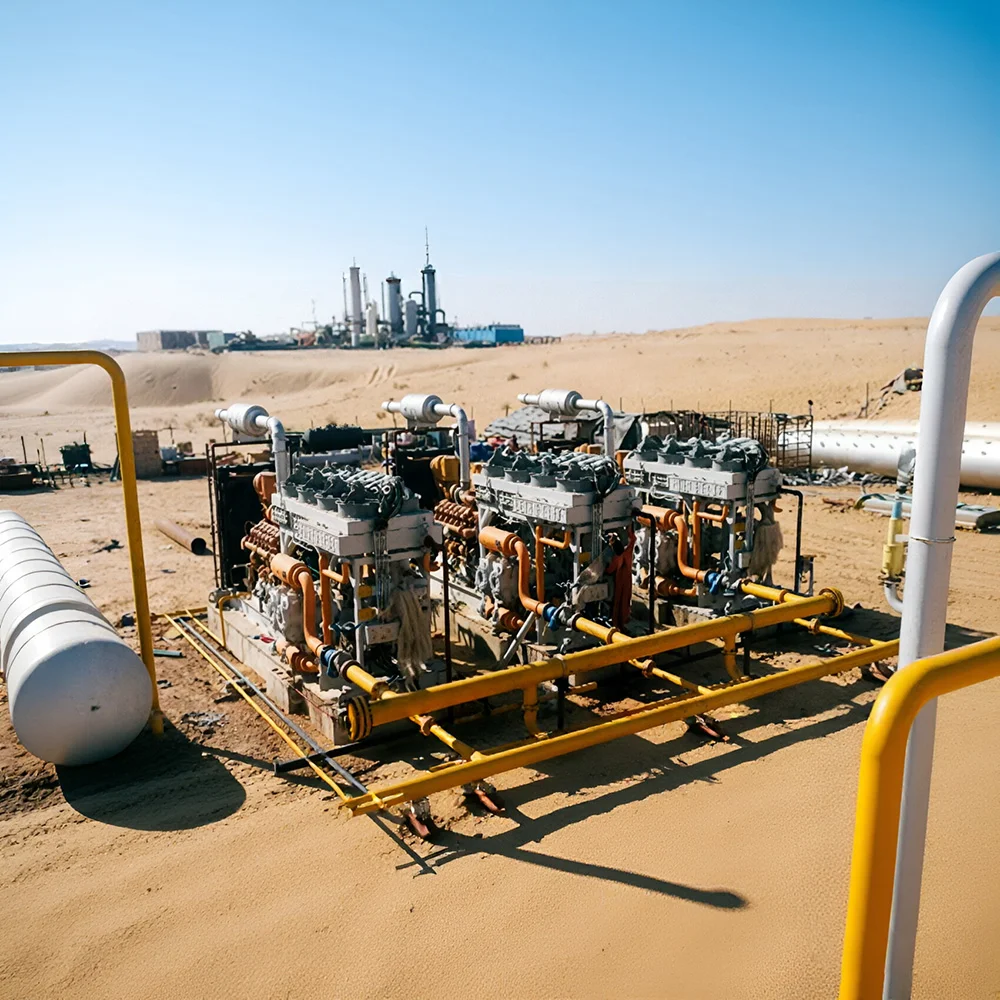 Natural Gas Compression and Pressure Regulating Stations