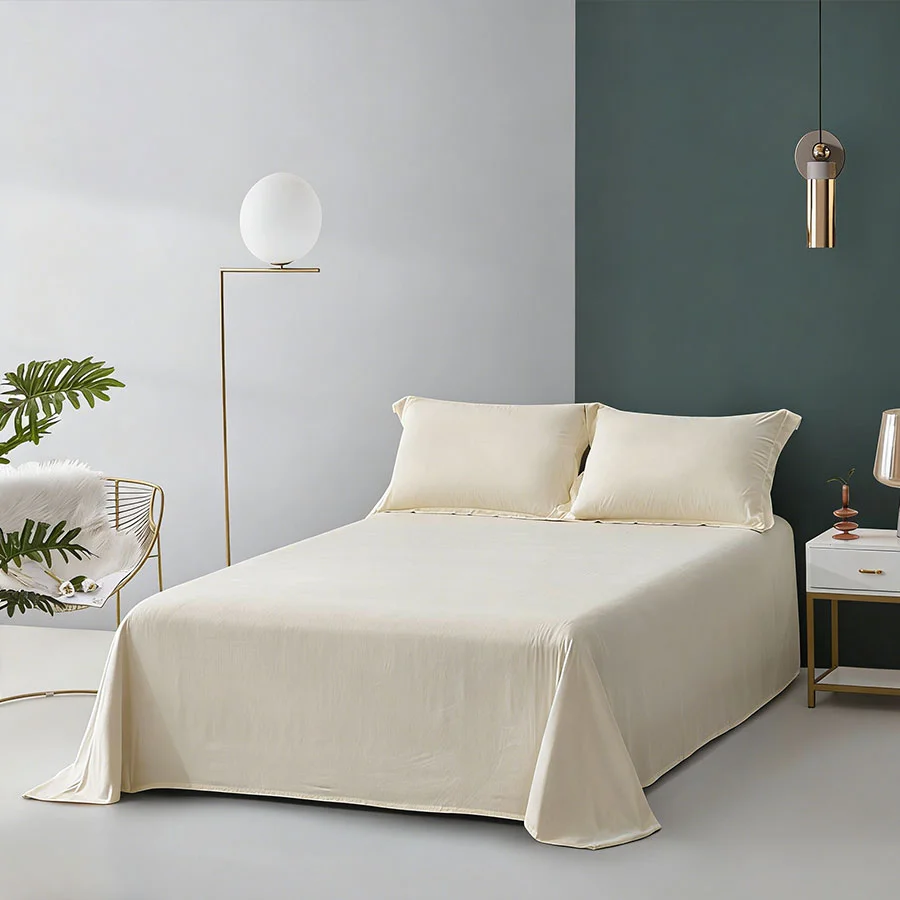 Experience Luxurious Comfort with Premium Silk Flat Sheets for Restful Sleep