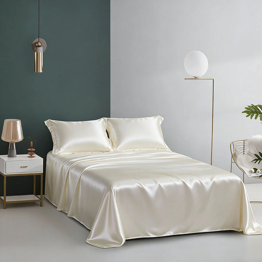 Experience Unrivaled Comfort with a Luxurious Silk Flat Sheet for Better Sleep