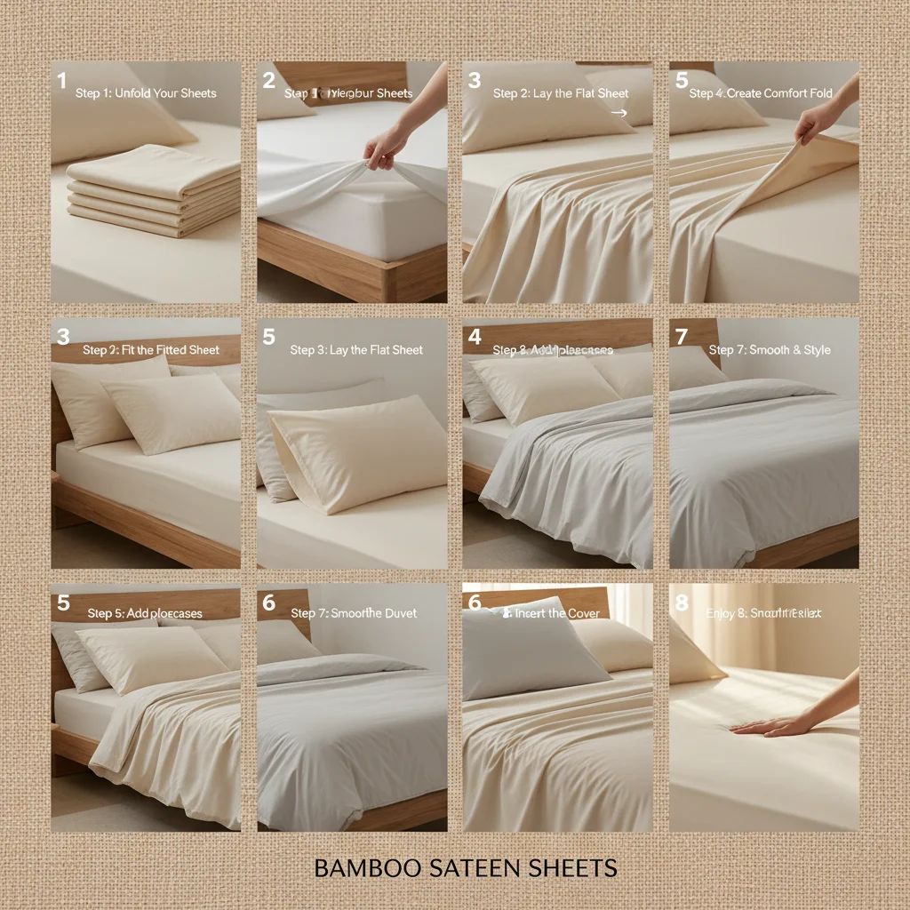 Indulge in the Luxurious Comfort of Bamboo Sateen Sheets for Restful Sleep